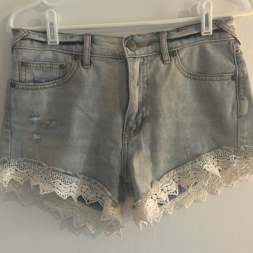 Free people Lace Denim- size 26